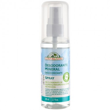 Desodorante mineral spray CORPORE SANO 80 ml
