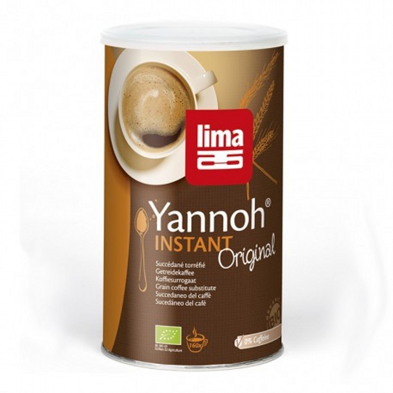 Cafe cereales instantaneo YANNOH 250 gr BIO La Natural