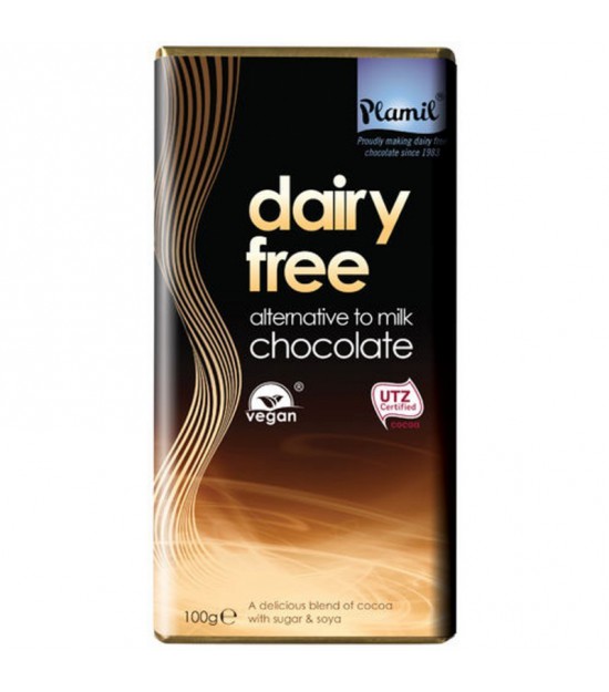 Chocolate alternativo a la leche PLAMIL 100 gr