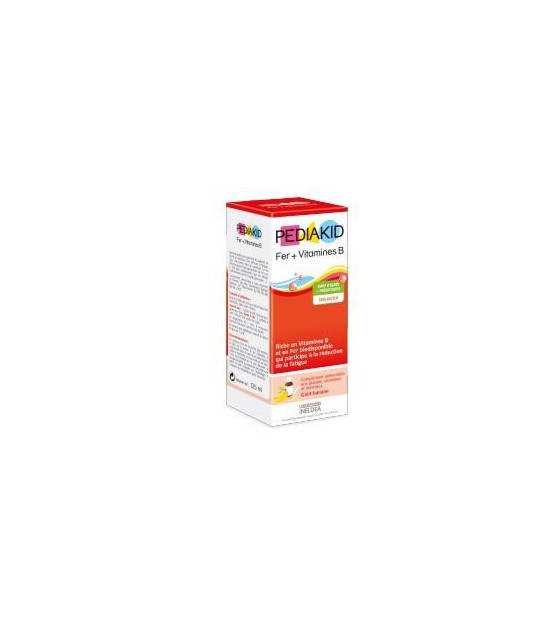 Jarabe infantil de Hierro y vitamina B PEDIAKID 125 ml