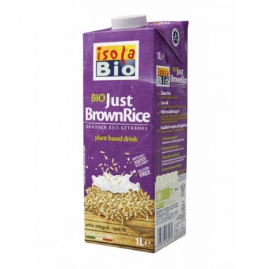 Bebida arroz integral ISOLA BIO 1 L