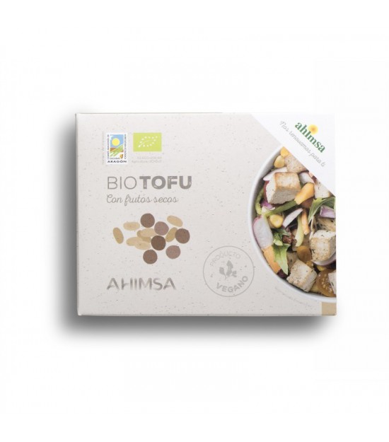 Tofu frutos secos AHIMSA 230 gr BIO