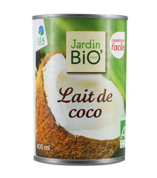 Leche coco JARDIN BIO 400 ml