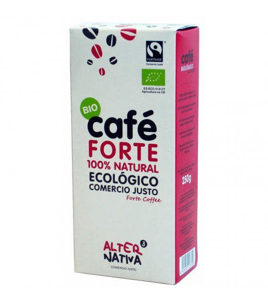 Cafe forte molido ALTERNATIVA 3 (250 gr) BIO