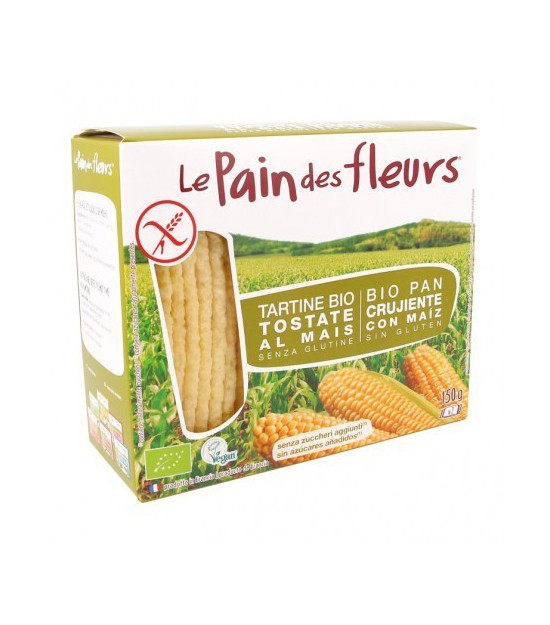 PAN FLORES maiz 150 gr BIO