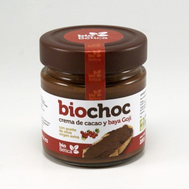 Crema cacao bayas goji BIOBETICA 200 gr BIO