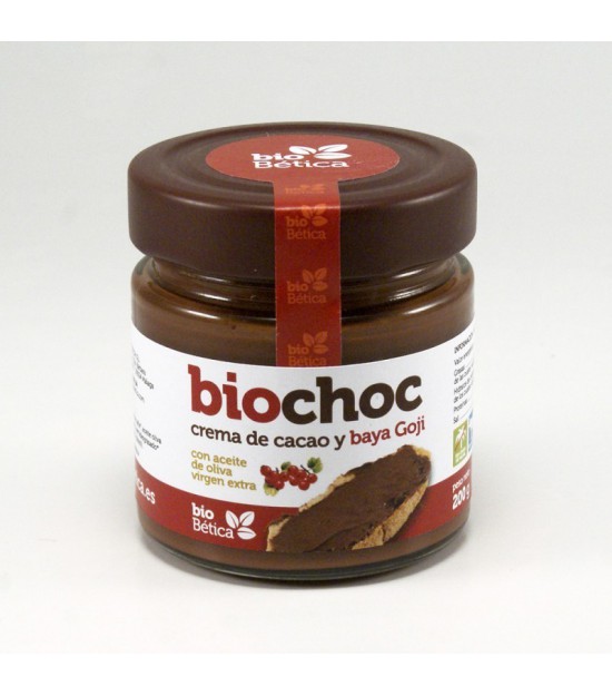 Crema cacao bayas goji BIOBETICA 200 gr BIO