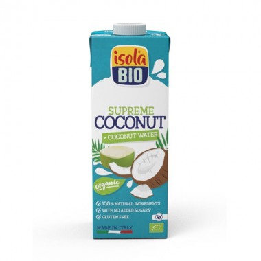 Bebida coco supreme ISOLA 1 L BIO